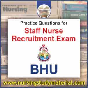 practice questions for bhu staff nurse recruitment exam