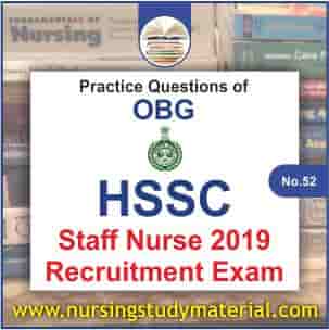 practice question of obg for hssc staff nurse recruitment exam 2019