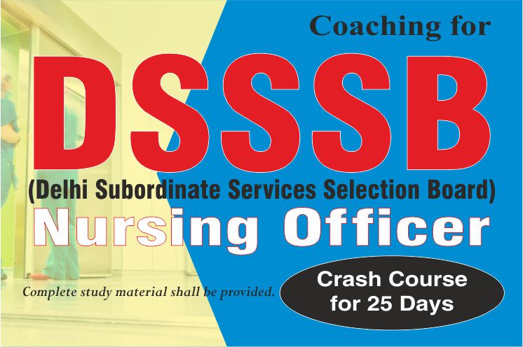 Crash course for DSSSB Staff Nurse Coaching