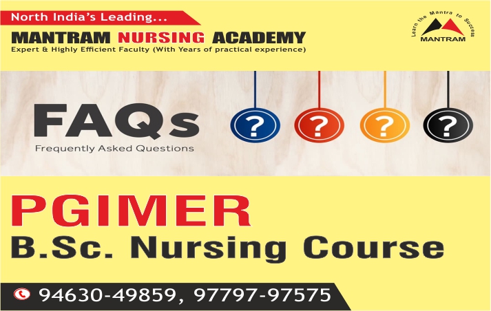 FAQs PGIMER BSc Nursing Course