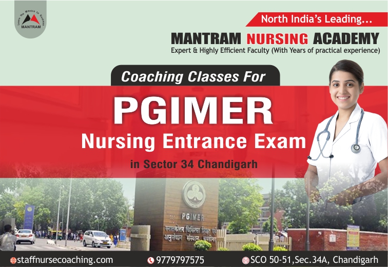 PGIMER PGI BSc Nursing Entrance