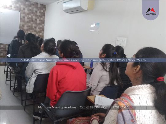 AIIMS Post Basic Nursing coaching in Chandigarh