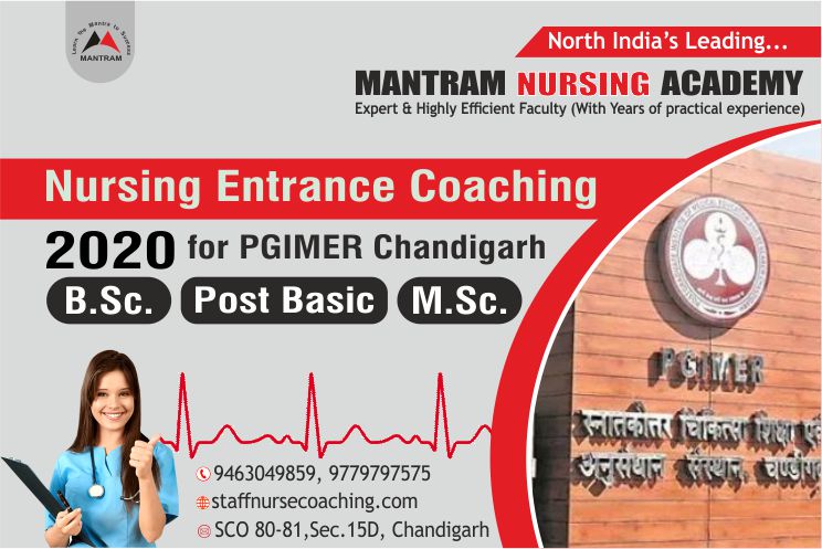 PGIMER Nursing Entrance Coaching