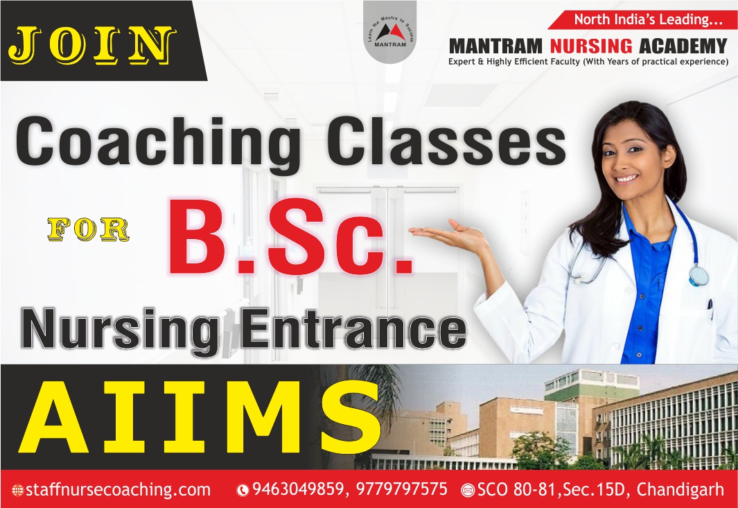 AIIMS BSc Nursing Entrance Coaching