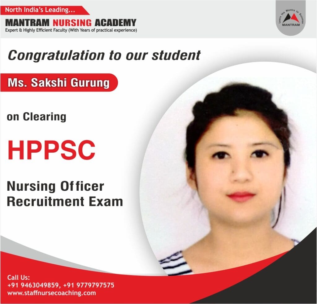 HPSSC Staff Nurse Exam Coaching