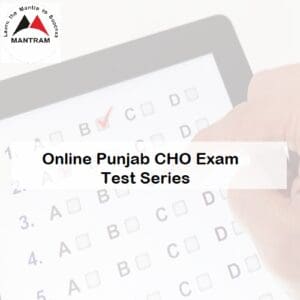 Online Test Series Punjab CHO