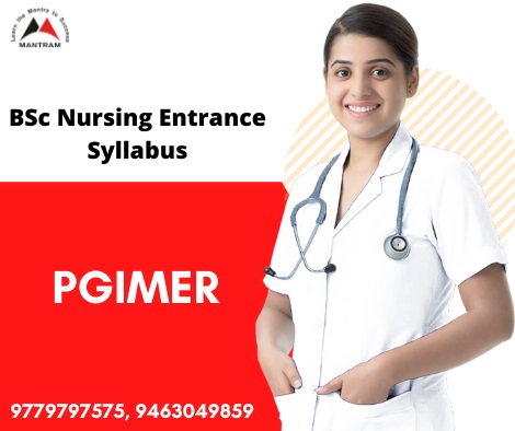 Syllabus of PGI BSc Nursing Entrance